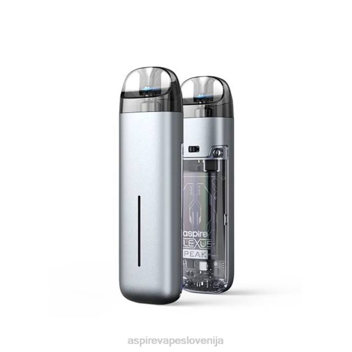 Aspire Flexus vrhunec | Aspire Ecig V88R6 srebrna slana